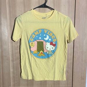 Old Navy Yellow Camp Vibes Kids T-Shirt
